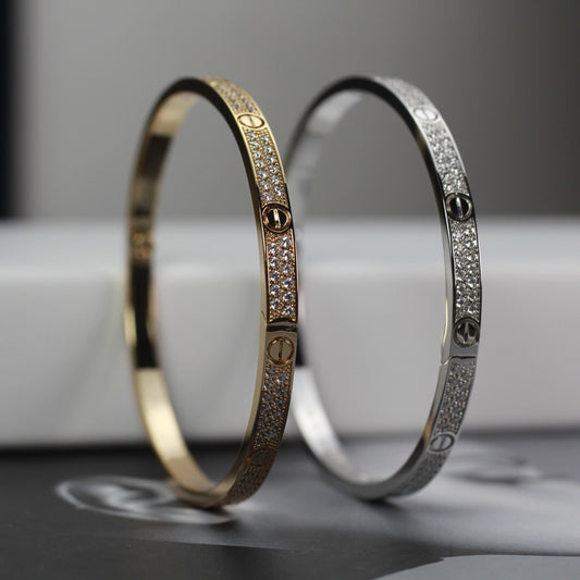 Cartier Love Bracelet Diamonds (Double Row)