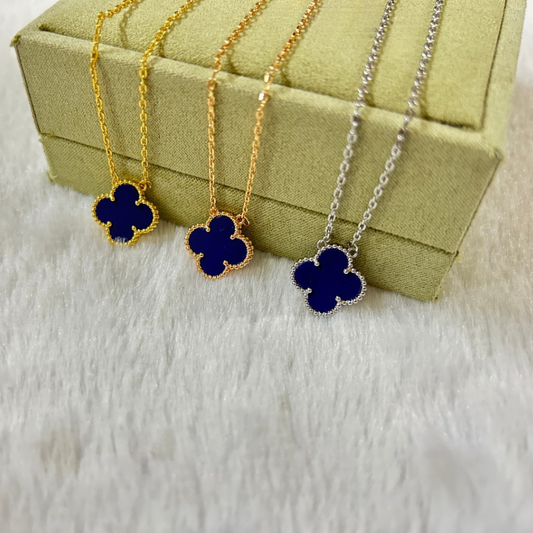 Van Cleef & Arpels One Flower Necklace - Lapis Lazuli