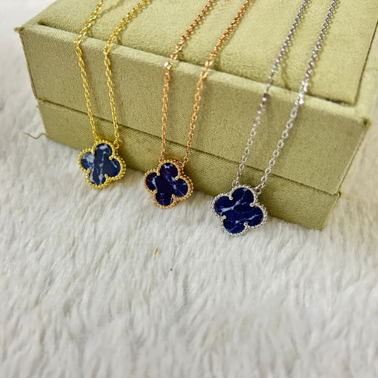 Van Cleef & Arpels One Flower Necklace - Peter Blue