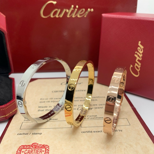 Cartier Love Wide Bracelet 18K