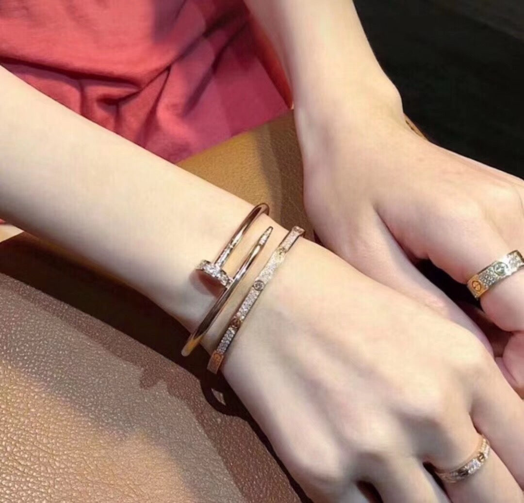 Cartier Love Bracelet Diamonds (Double Row)